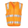 Hi Vis Safety Vests With ID Pocket Orange